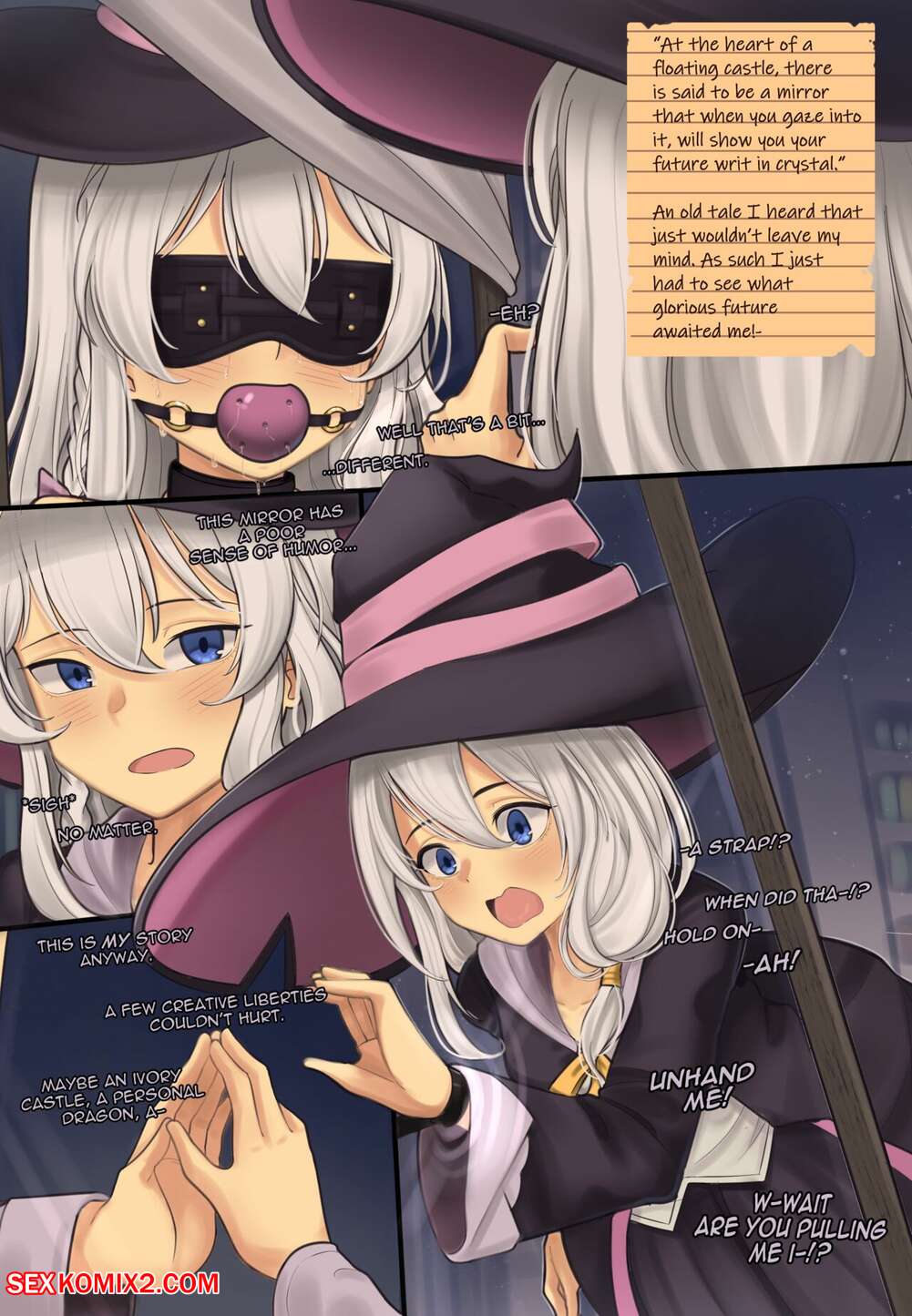 Porn comic Wandering Witch Elaina. DankestOfDans