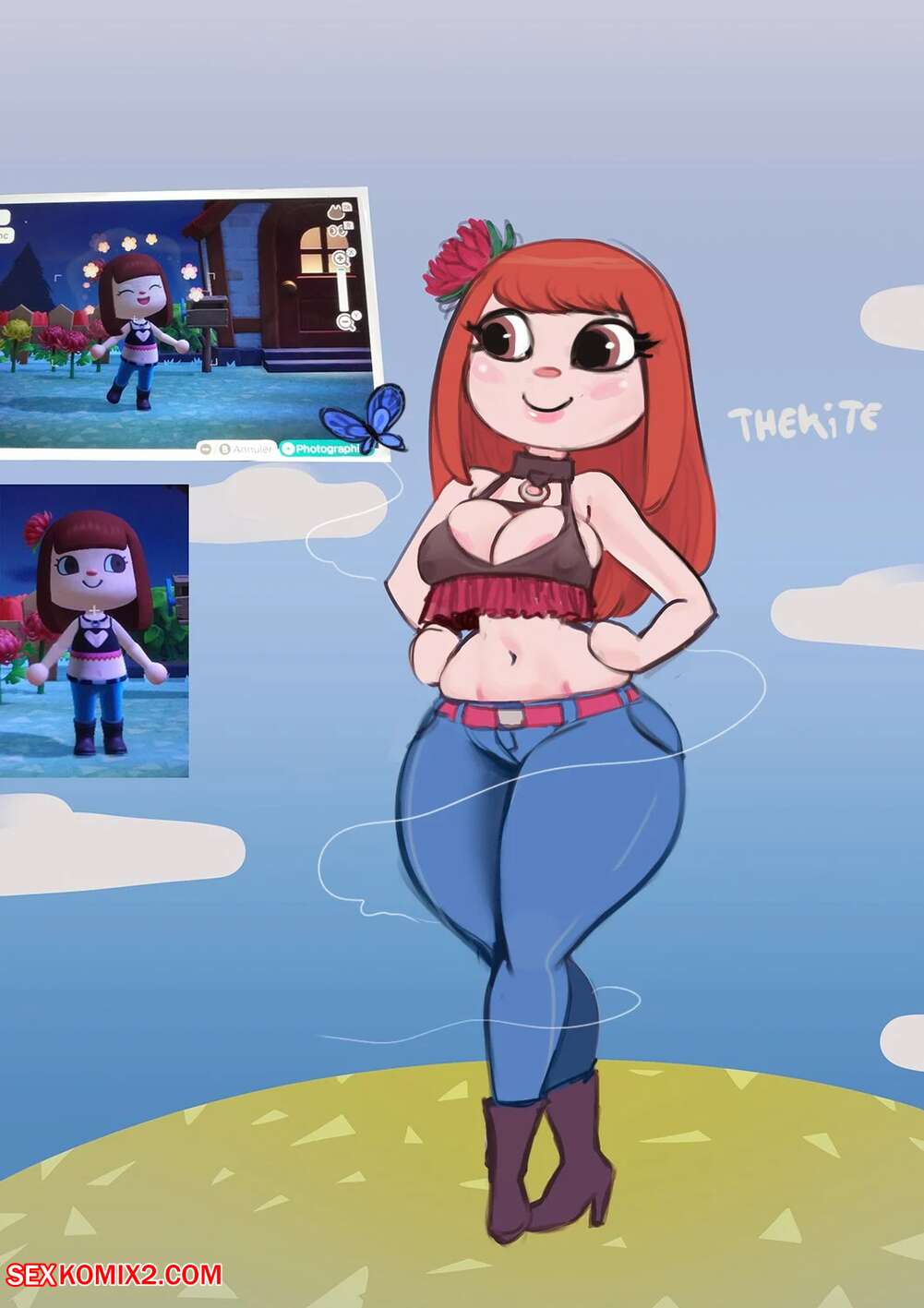 Porn comic Welcome to Meridian. Chapter 1. Animal Crossing. The Kite.