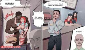 Porn comic Wendys new ad campaign. wjs07