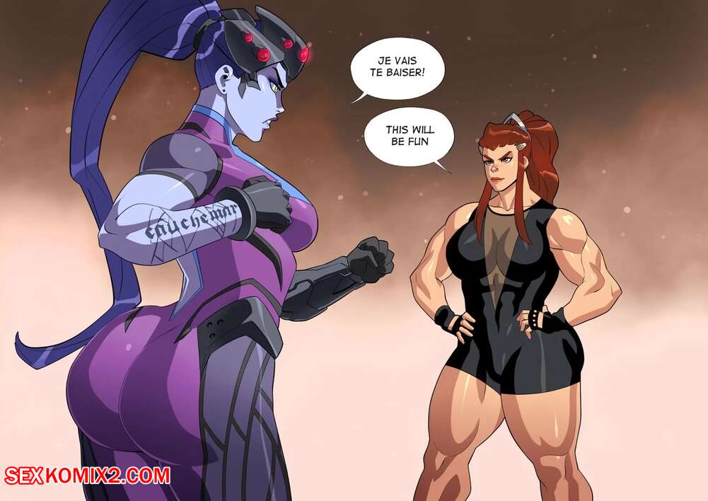 Porn comic Widowmaker va Brigitte. Vanbrand