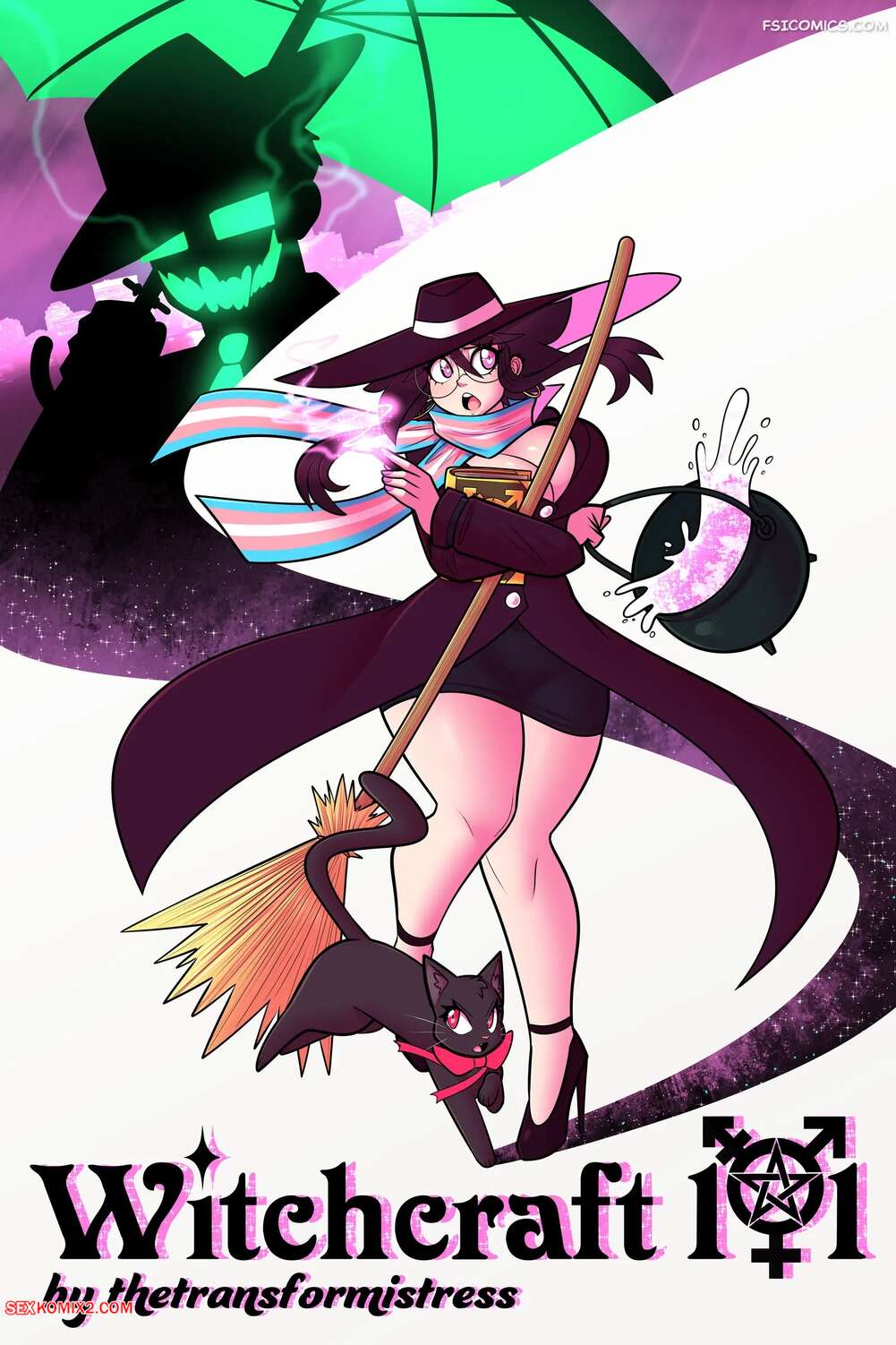 Porn comic Witchcraft 101. The Transformistress