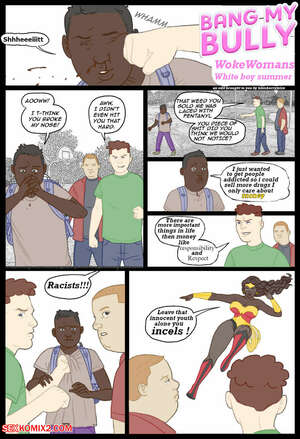 Porn comic Wokewomans white boy summer. Pegasus.