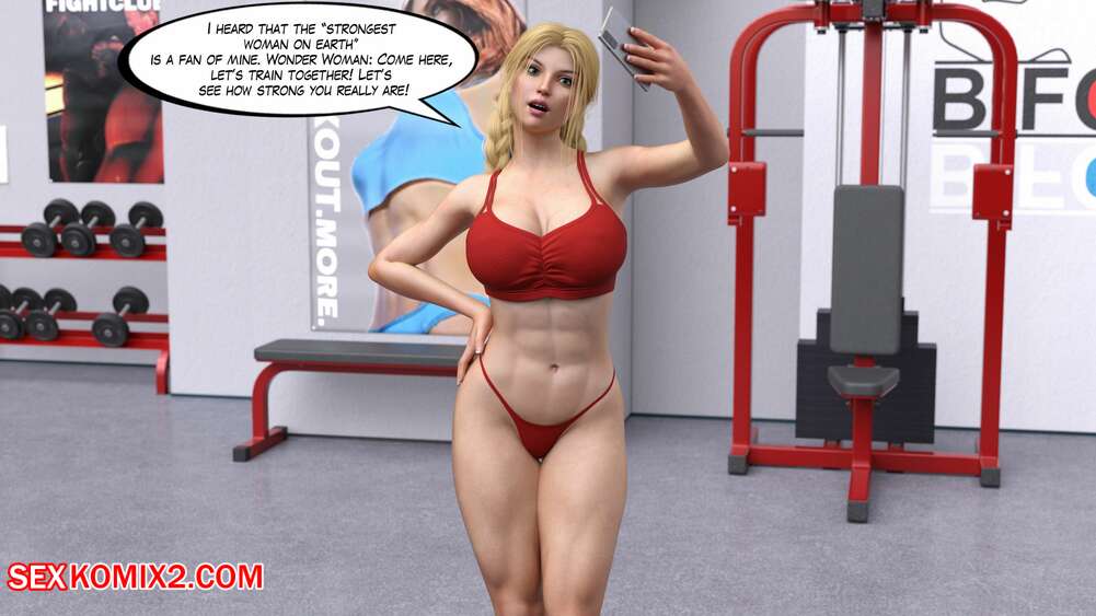 Porn comic Wonder Woman x Cammy. Heroine Adventures.