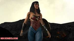 Porn comic Wonder Woman x Link. 3Dhentaihero.