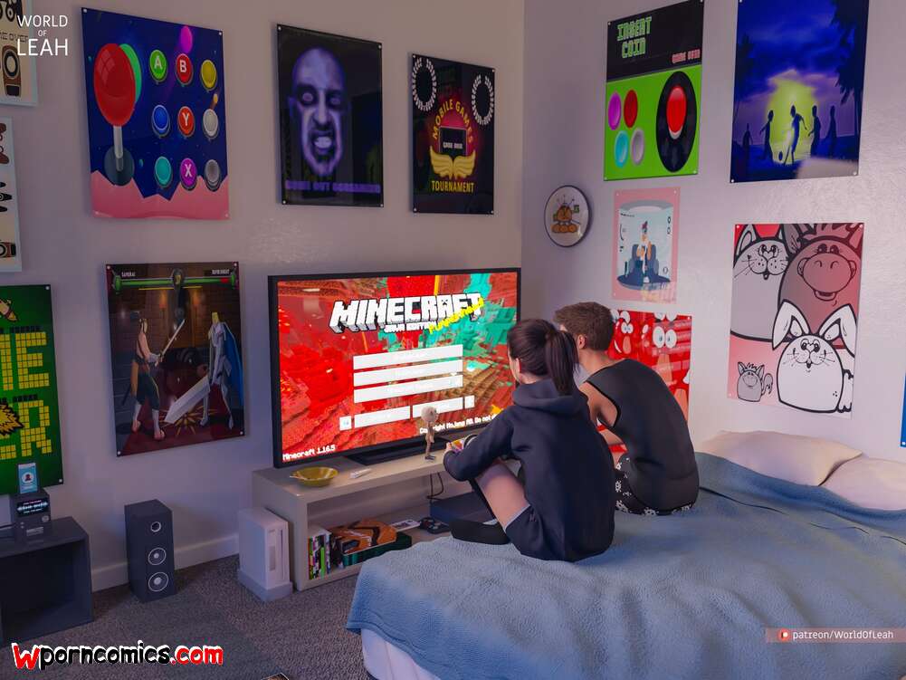 Porn comic WorldOfLeah. A Night of Dares