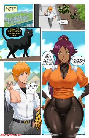 Porn comic Yoruichi. Bleach. Pink Pawg.