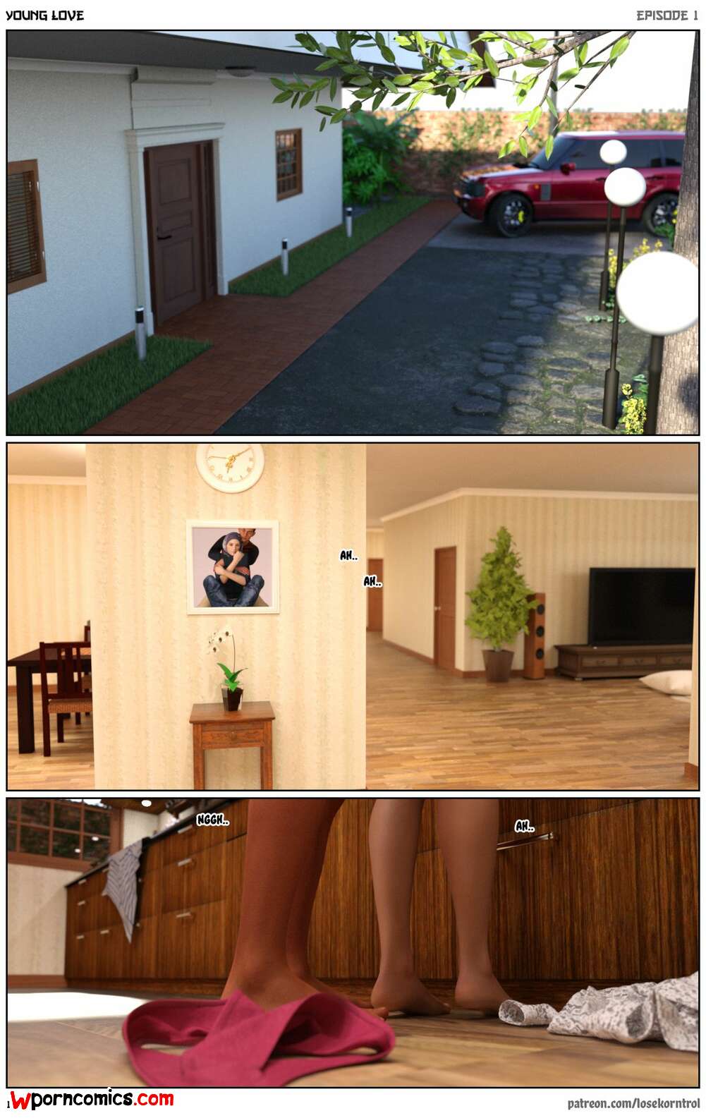 Porn comic Young Love. Chapter 1. LoseKorntrol.