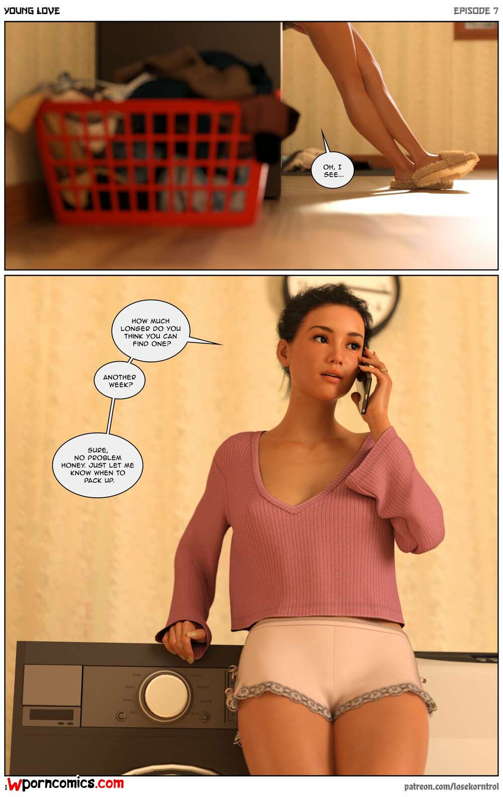 Porn comic Young Love. Chapter 7. LoseKorntrol.