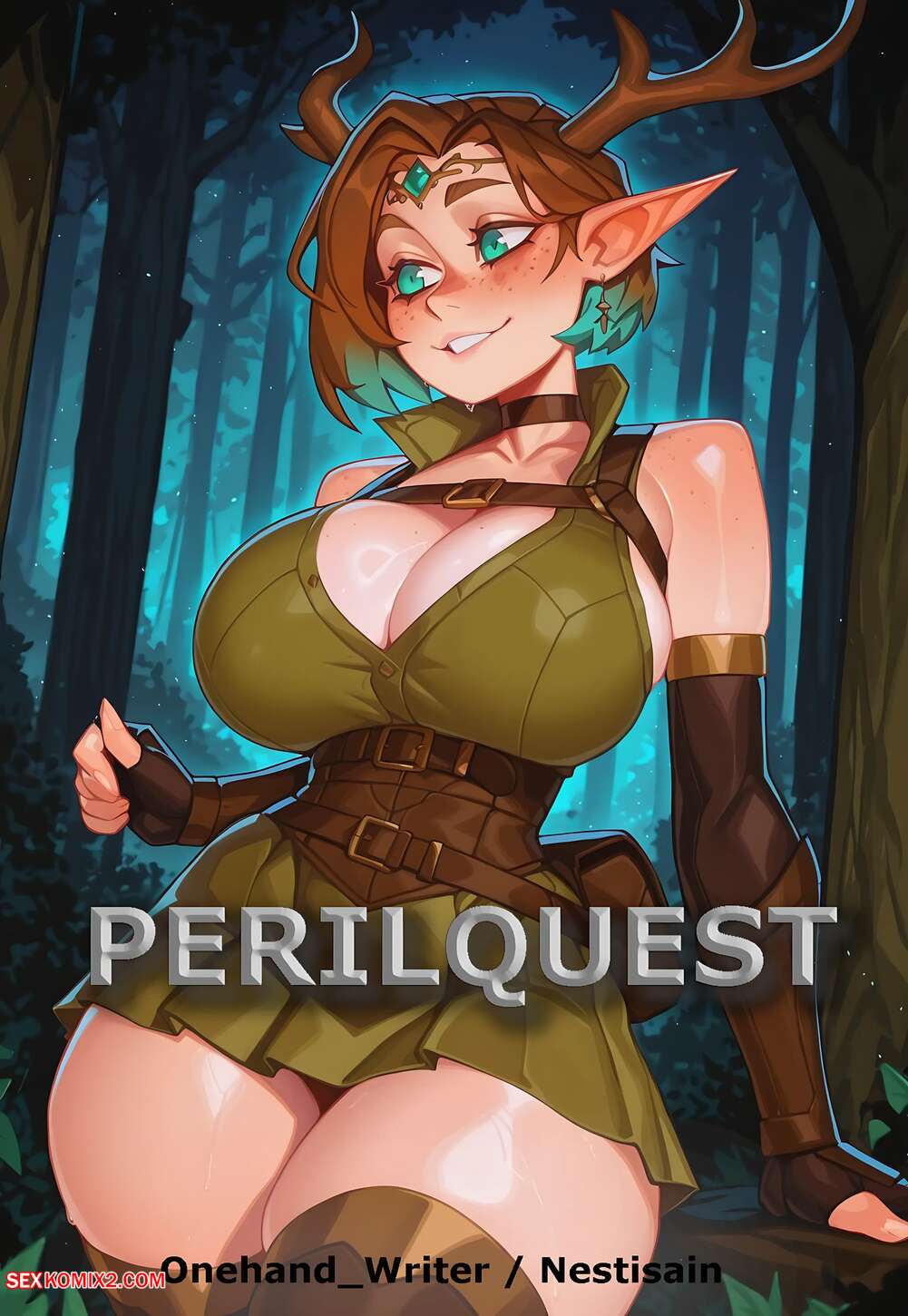 Porn comic Zeze Plays Perilquest. Nestli